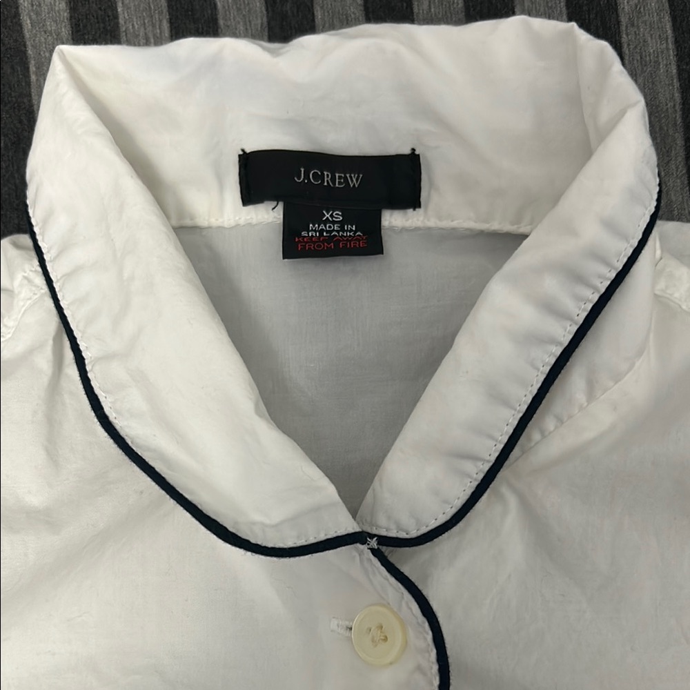 J Crew | Women’s Pajama Top | Size X-Small - Picture 2 of 3